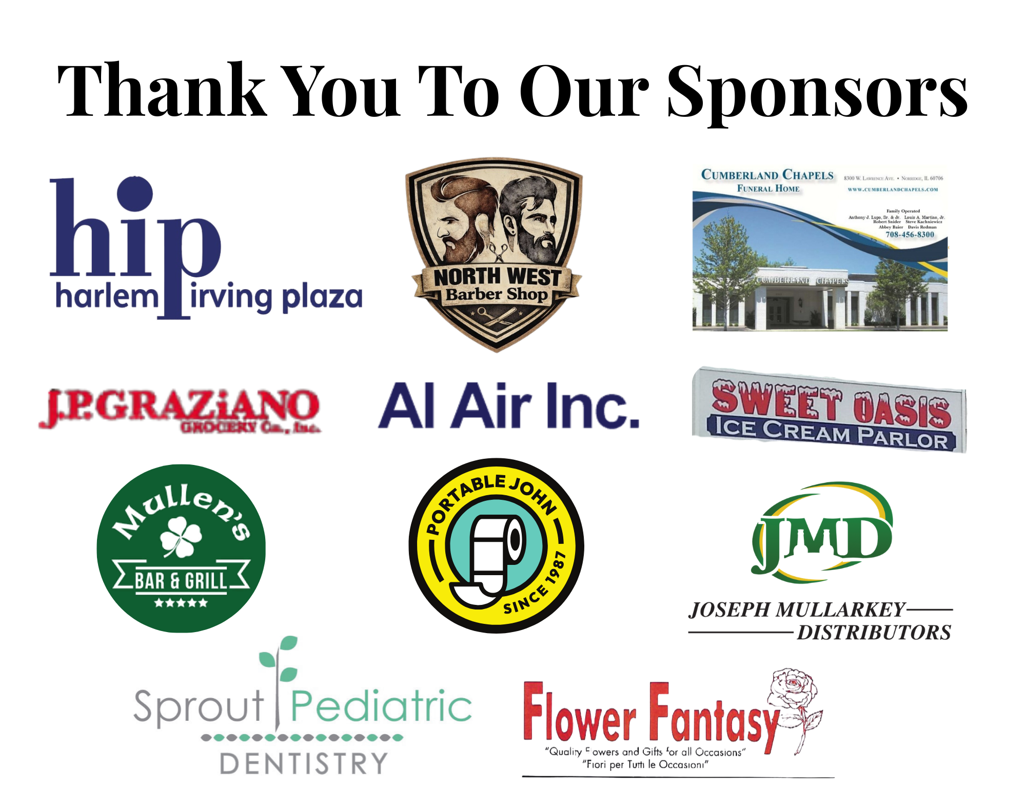 Thank You To Our Sponsors (1)